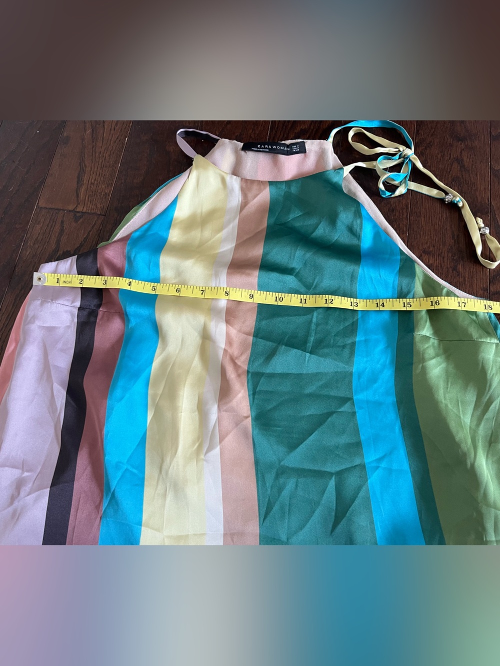 Striped Multicolour Haltered Top - Picture 10 of 11